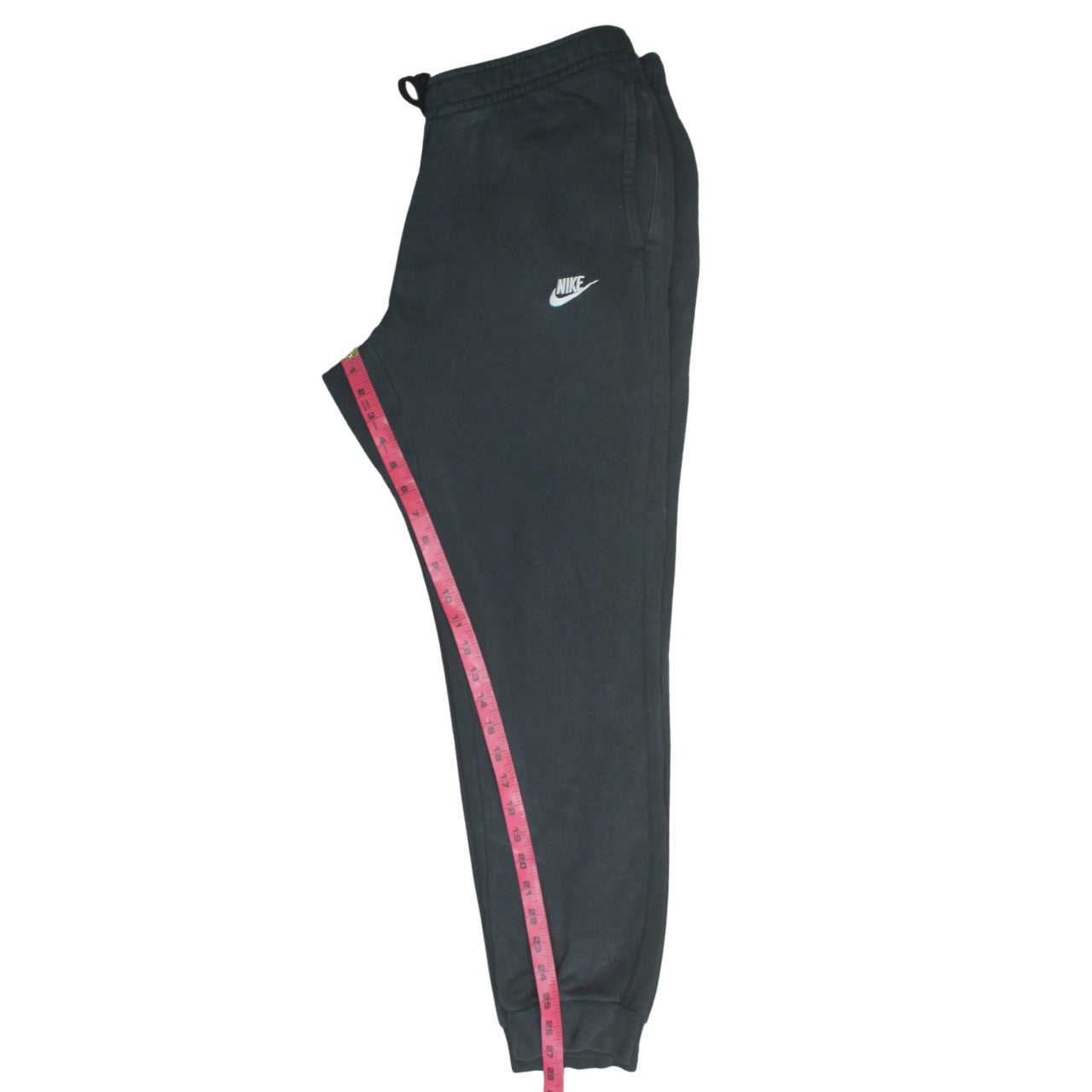 Nike Men's Black Jogger Sweatpants M Regular Fit Fleece Trousers