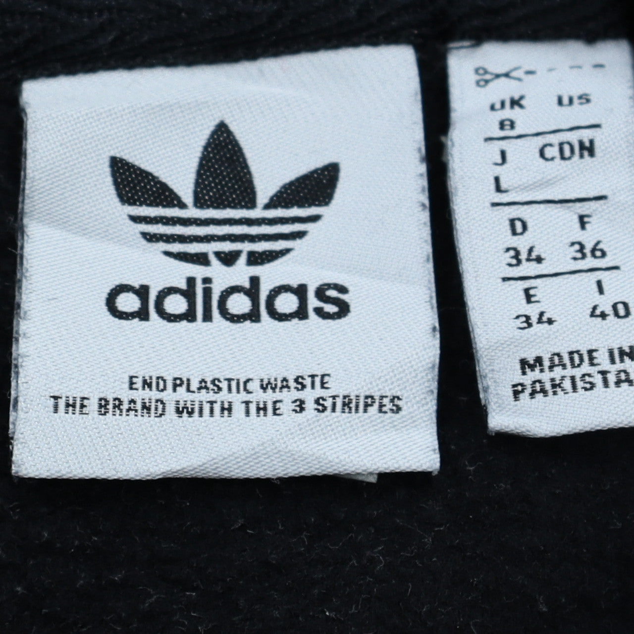 Adidas Womens Black Size 8 Pullover Hoodie Sweatshirt