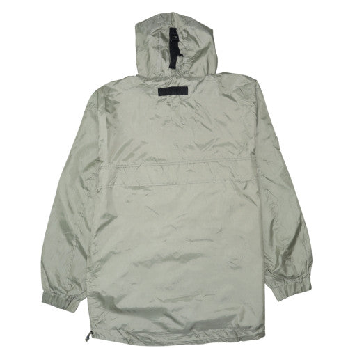 Whispering Smith Men's Beige L Hooded Anorak Lightweight Jacket