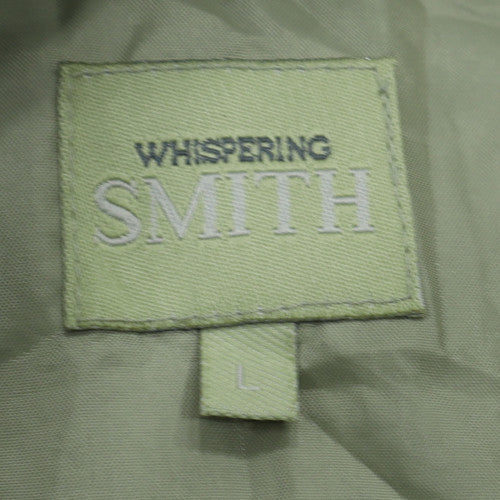 Whispering Smith Men's Beige L Hooded Anorak Lightweight Jacket