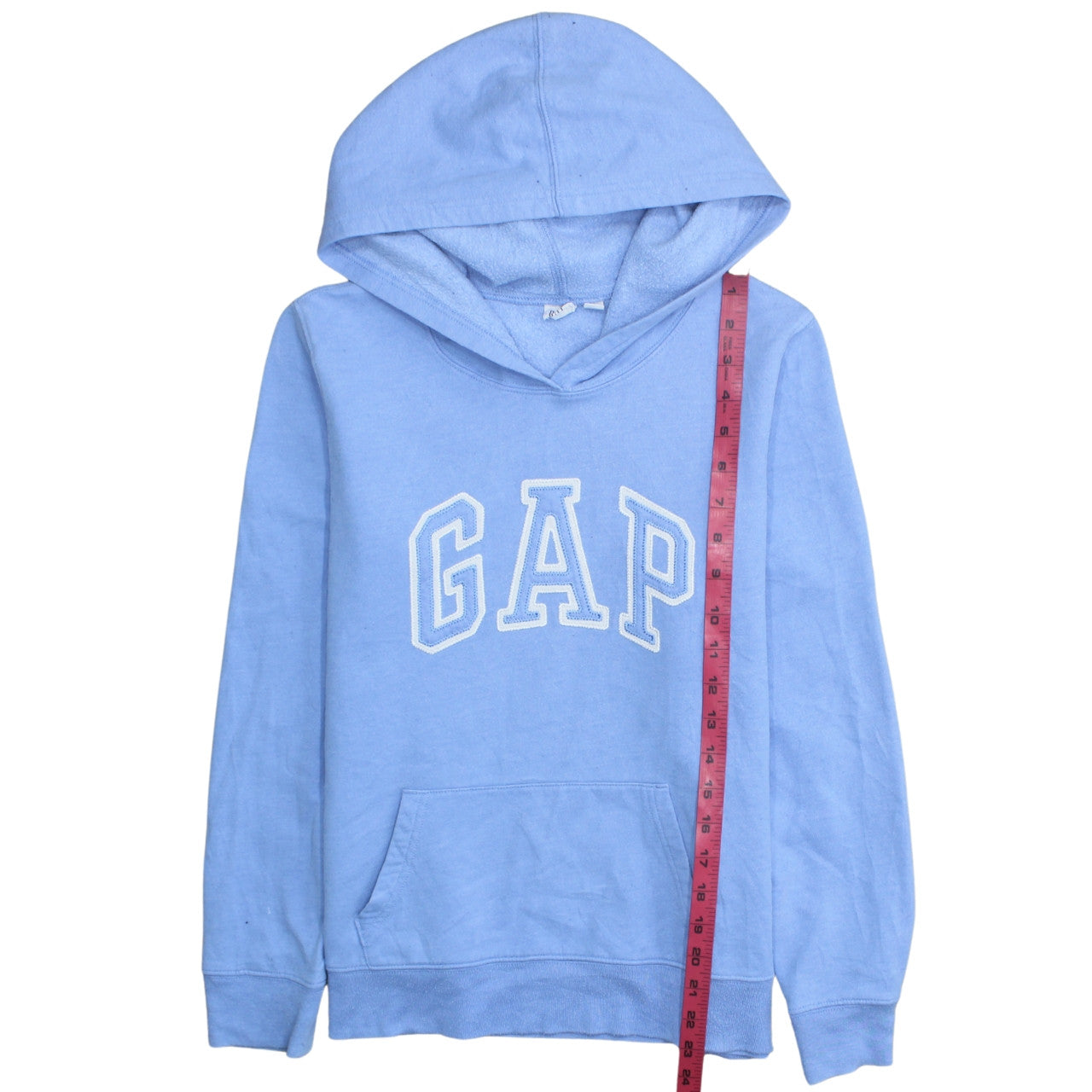 GAP Womens Blue Small Pullover Hoodie with Logo