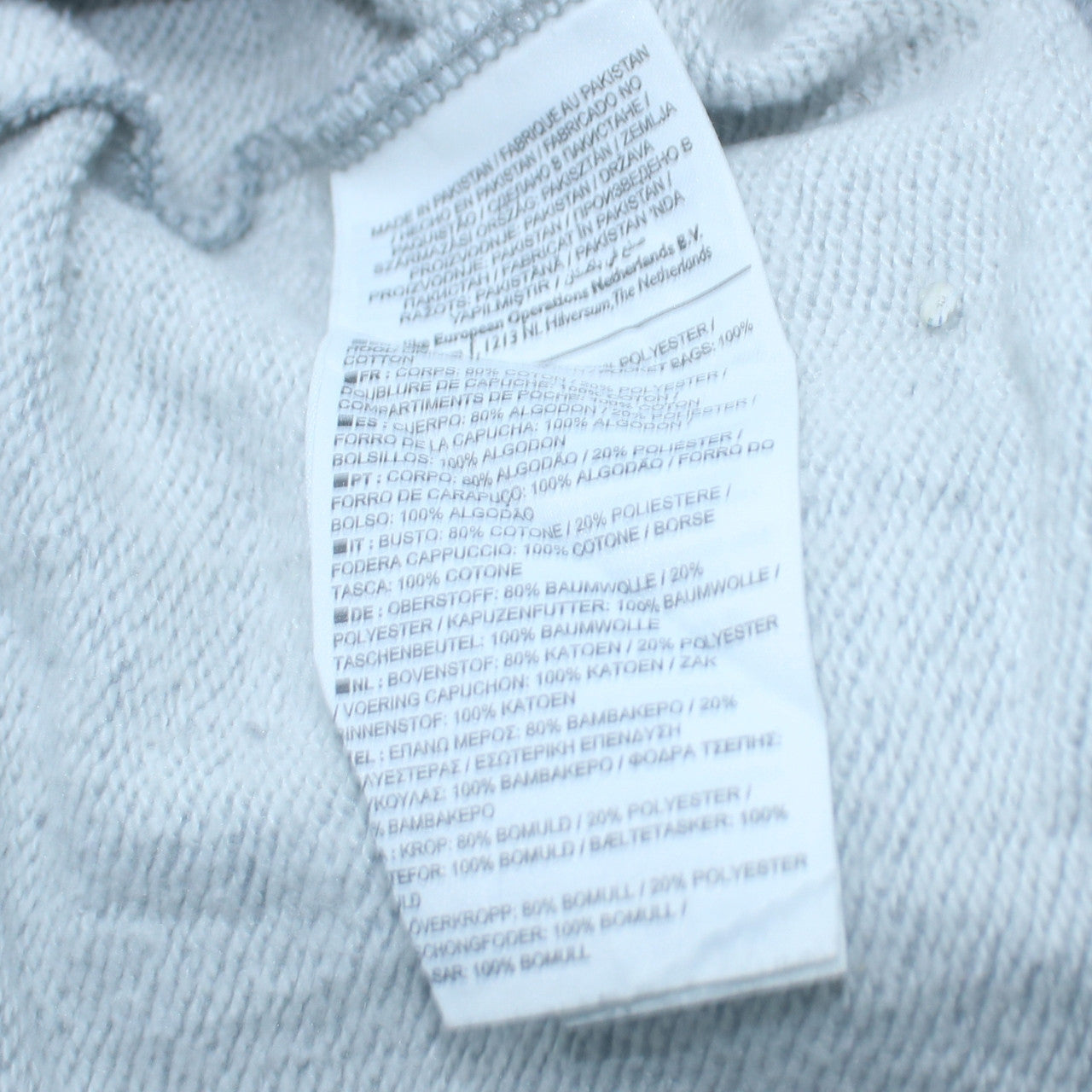 Nike Men's Grey Pullover Hoodie M Regular Fit Sweatshirt