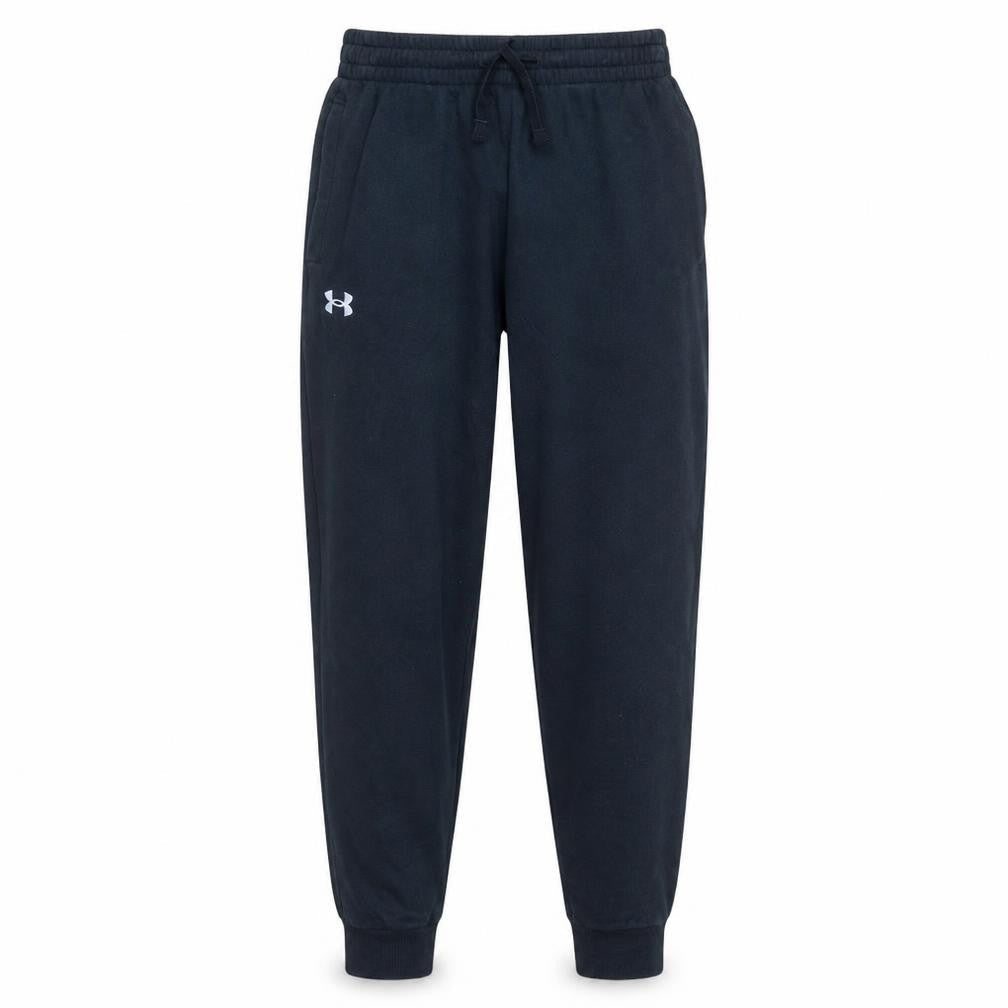 Under Armour Mens Black M Jogger Tapered Fleece Sweatpants