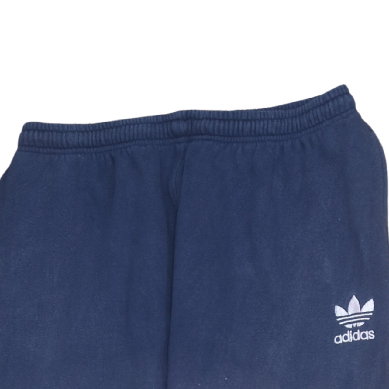 adidas Men's Blue 32 Regular Fleece Sweatpants with Elastic Waist