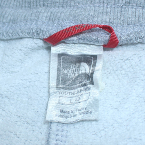 The North Face Boys Grey Jogger Trousers L Fleece Elastic Waist Activewear