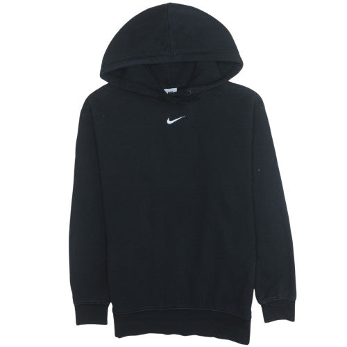 Nike Men's Black XS Pullover Hoodie Fleece Logo Sweatshirt
