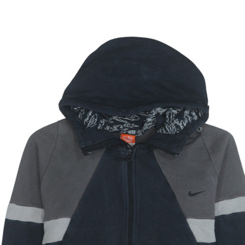 Nike Men's Black XL Full Zip Hoodie Sports Fleece Jacket
