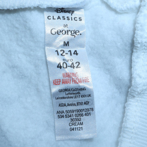 Disney Classics at George Women’s Cream Tinker Bell Pullover Sweatshirt M 12-14