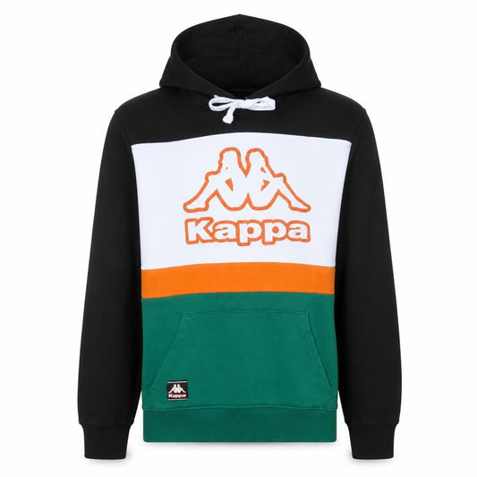 Kappa Men's Multicoloured Pullover Hoodie Small Graphic Logo