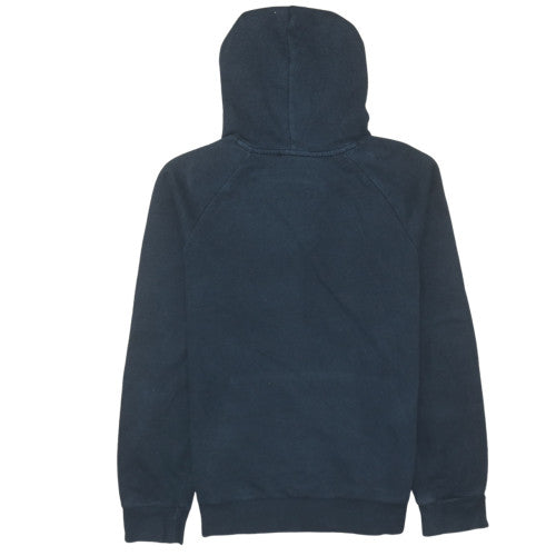Under Armour Boys Navy Blue Pullover Hoodie Size 158 (13 Years) Fleece
