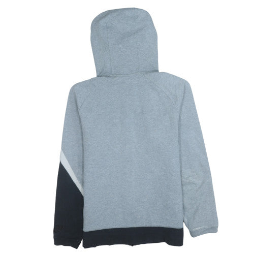 Nike Men's Grey Full Zip Hoodie M Sports Fleece