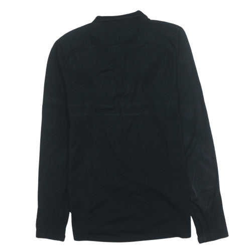 Nike Men's Black Small Dri-Fit 1/4 Zip Pullover Sweatshirt