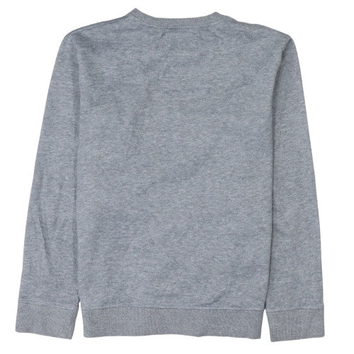 Tommy Hilfiger Womens Grey Crew Neck Pullover Sweatshirt Size S