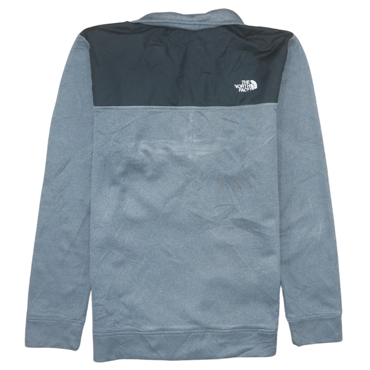 The North Face Boys Grey XL Pullover Fleece Quarter Zip Sweatshirt