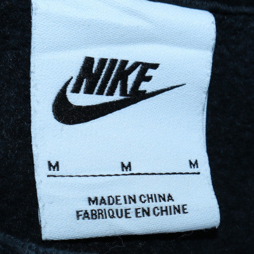 Nike Men's Black Cotton Blend Crew Neck Pullover Sweatshirt M