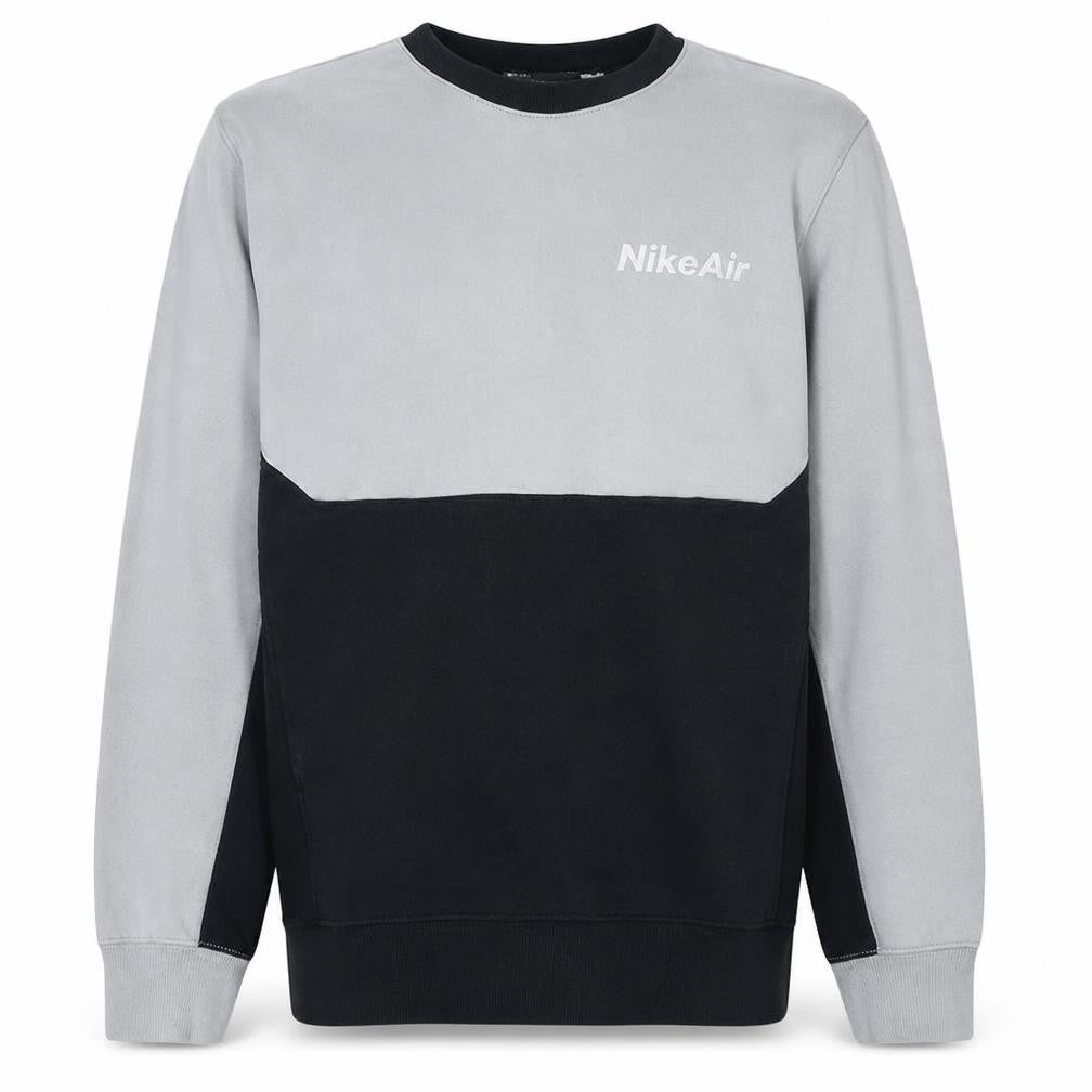 Nike Air Men's Grey Pullover Sweatshirt Small Regular Fit Sportswear