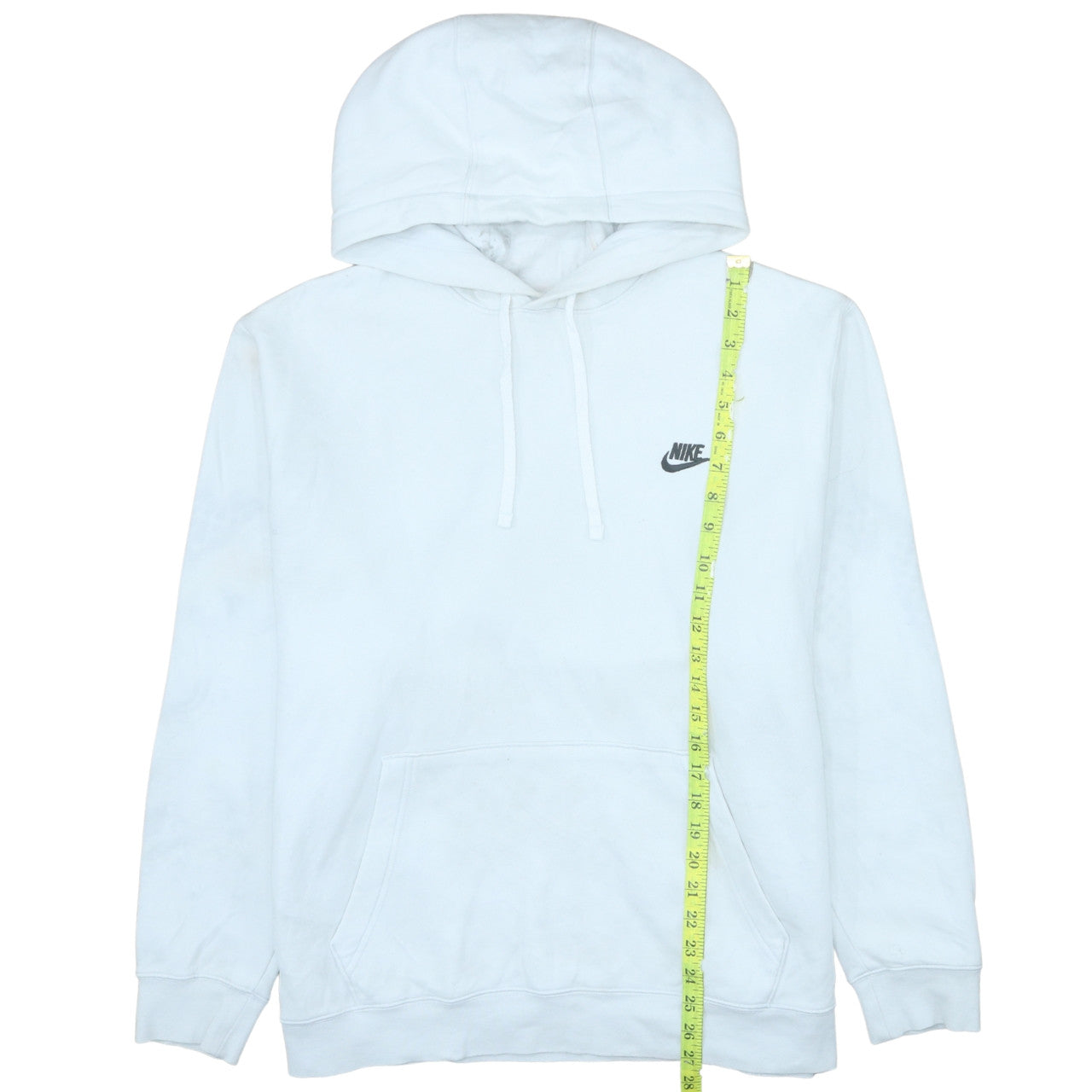 Nike Men's White XL Pullover Hoodie Fleece Sportswear Sweatshirt