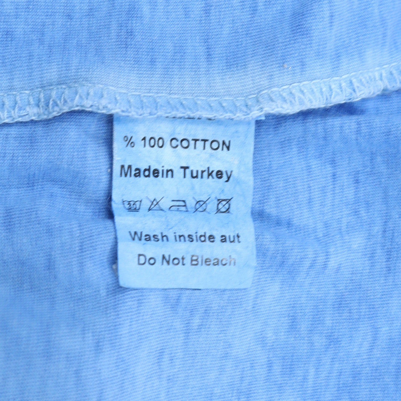 Tazzio Men Blue Short Sleeve Hooded Casual Shirt XL Cotton