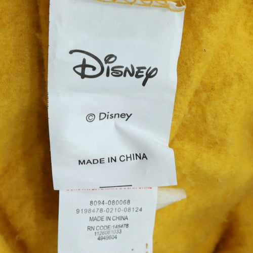 Disney Winnie the Pooh Yellow Crew Neck Women's Sweatshirt Size M