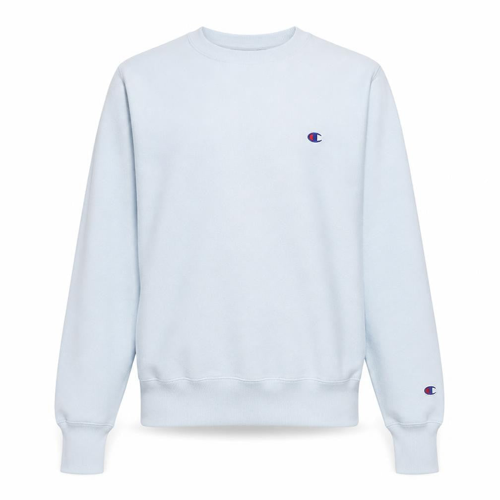 Champion Men's White XS Reverse Weave Crew Neck Sweatshirt