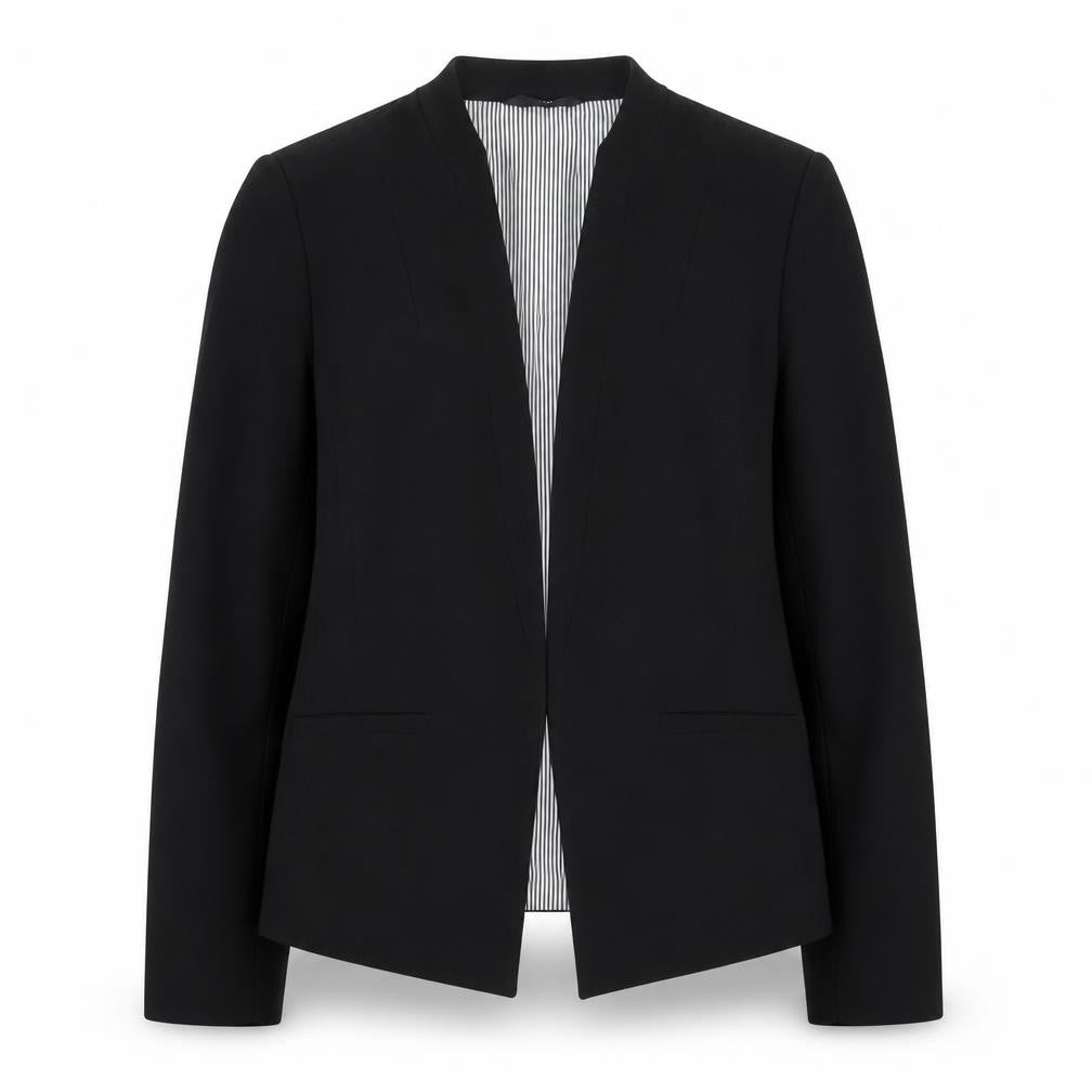 Next Women Black Slim Fit Tailored Blazer Jacket UK 6