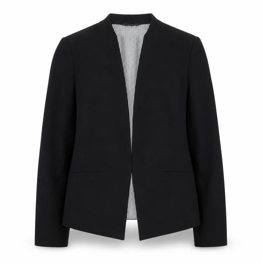 Next Women Black Slim Fit Tailored Blazer Jacket UK 6