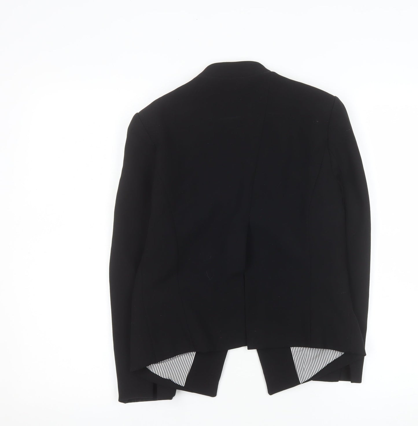 Next Women Black Slim Fit Tailored Blazer Jacket UK 6