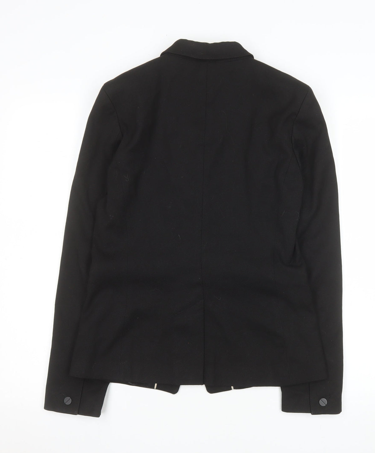 Next Women's Black Tailored One-Button Blazer Size 10