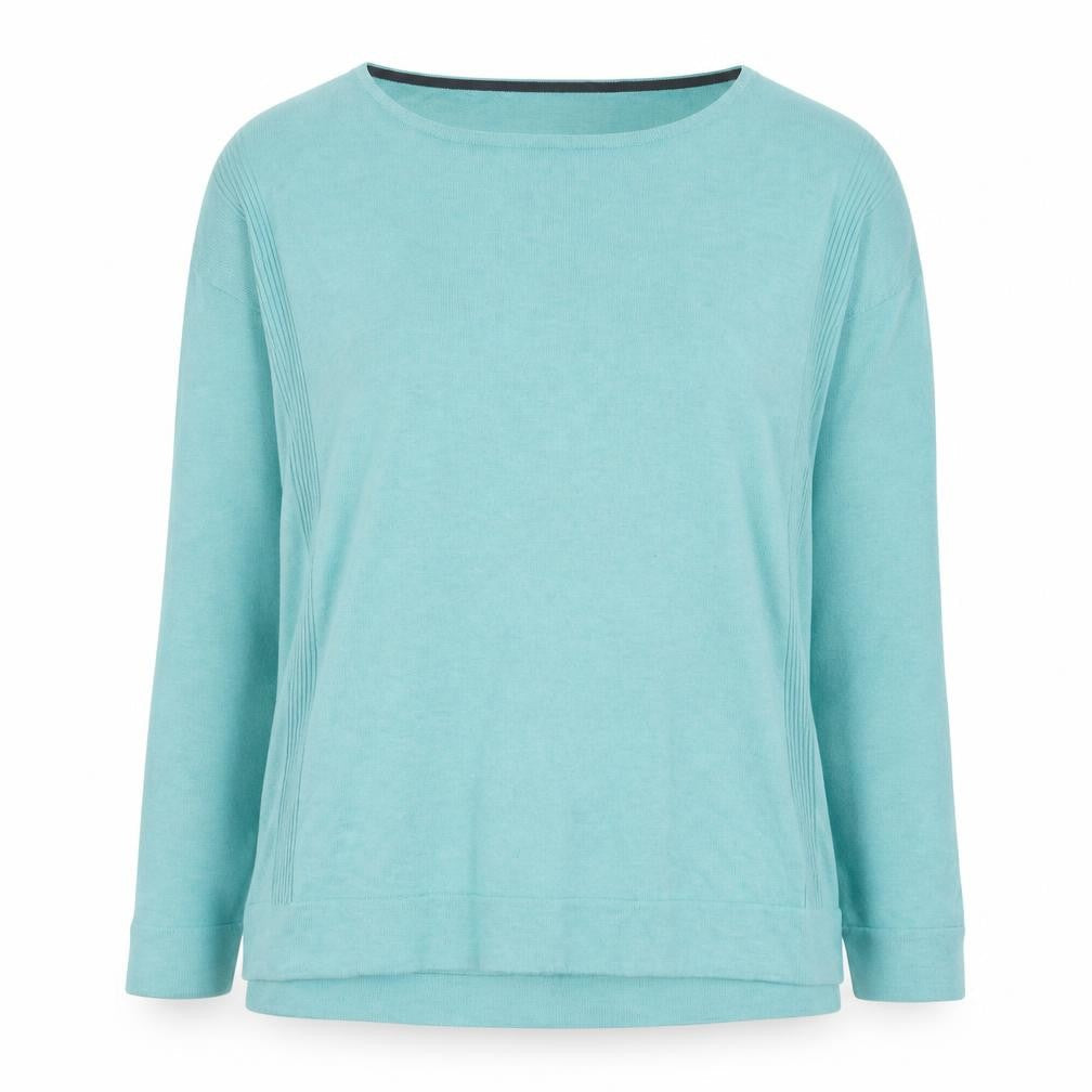 White Stuff Women's Green Boat Neck Pullover Jumper Size 10