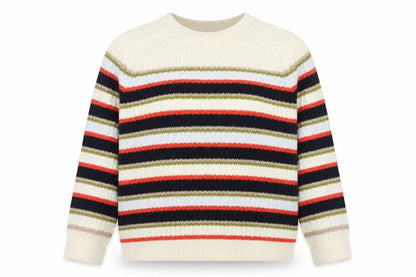 Marks & Spencer Women’s Multicoloured Striped Knit Jumper M