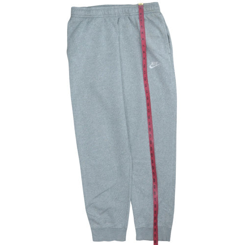 Nike Mens Grey Jogger Sweatpants M Regular Fit Cotton Blend