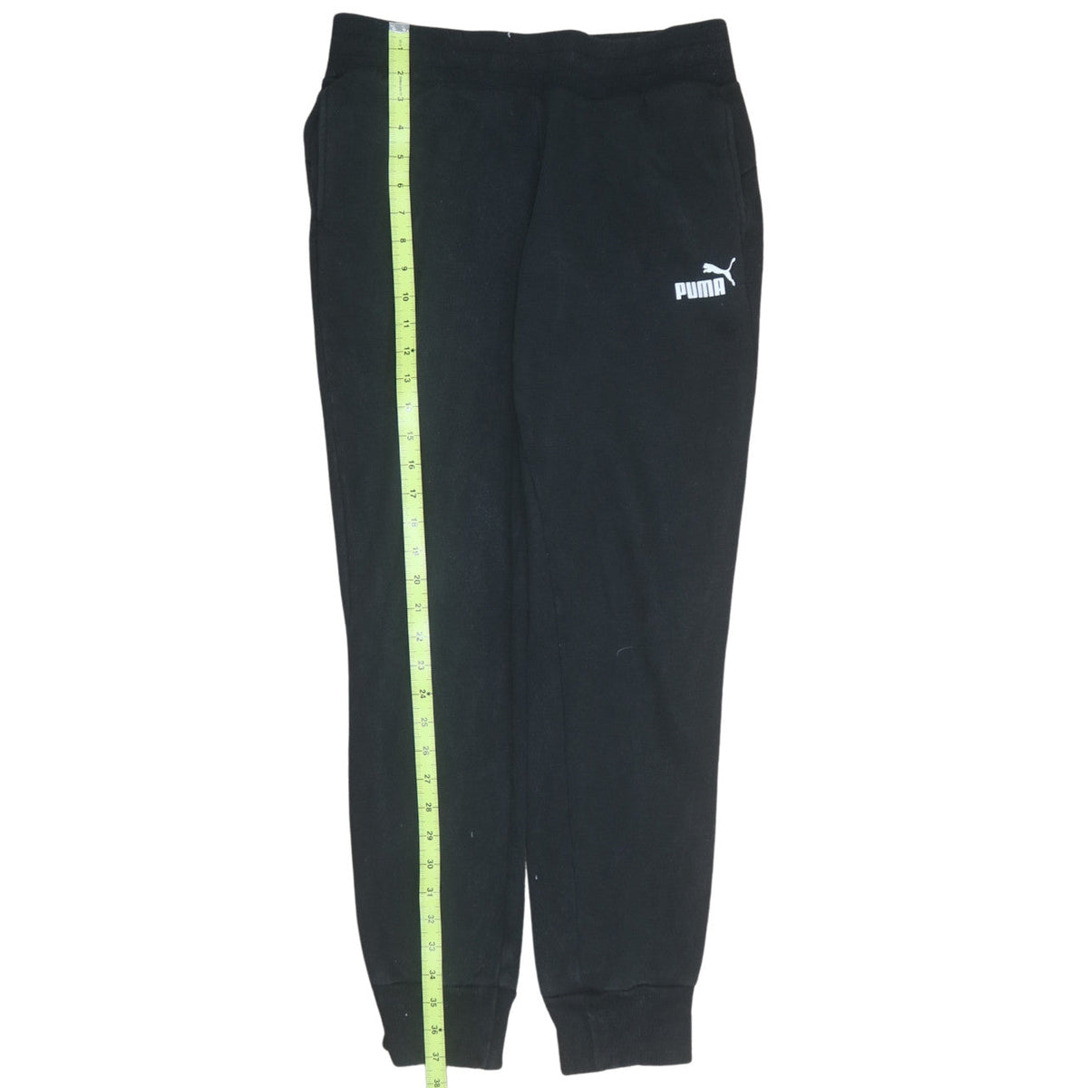 Puma Women's Black Size 10 Fleece Sweatpants Joggers