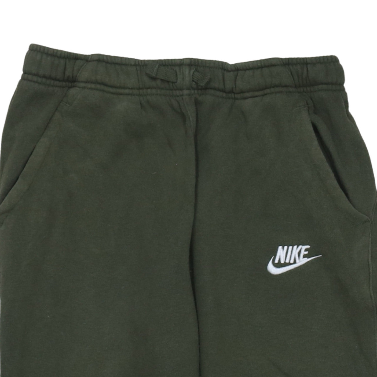 Nike Boys Green Fleece Sweatpants XL 13-15 Years Jogger Trousers