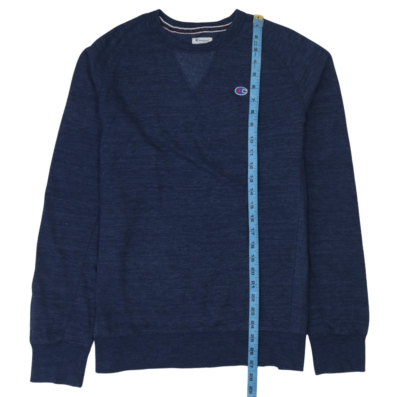 Champion Men's Blue Crew Neck Pullover Sweatshirt Medium