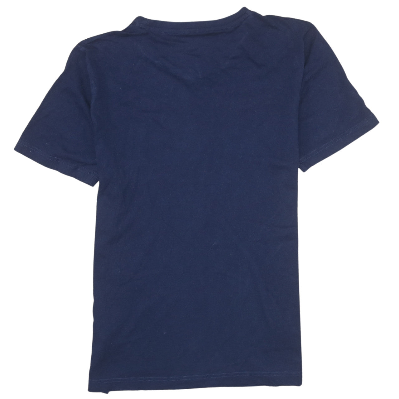 Puma Men's Blue Graphic Logo Short Sleeve Cotton T-Shirt Size M