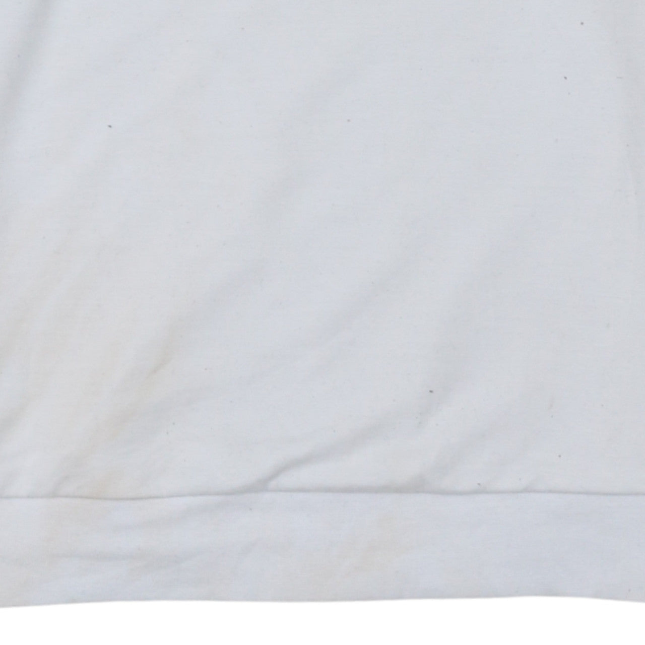 Emporio Armani EA7 Women's White XL Pullover Sweatshirt with Logo Detail