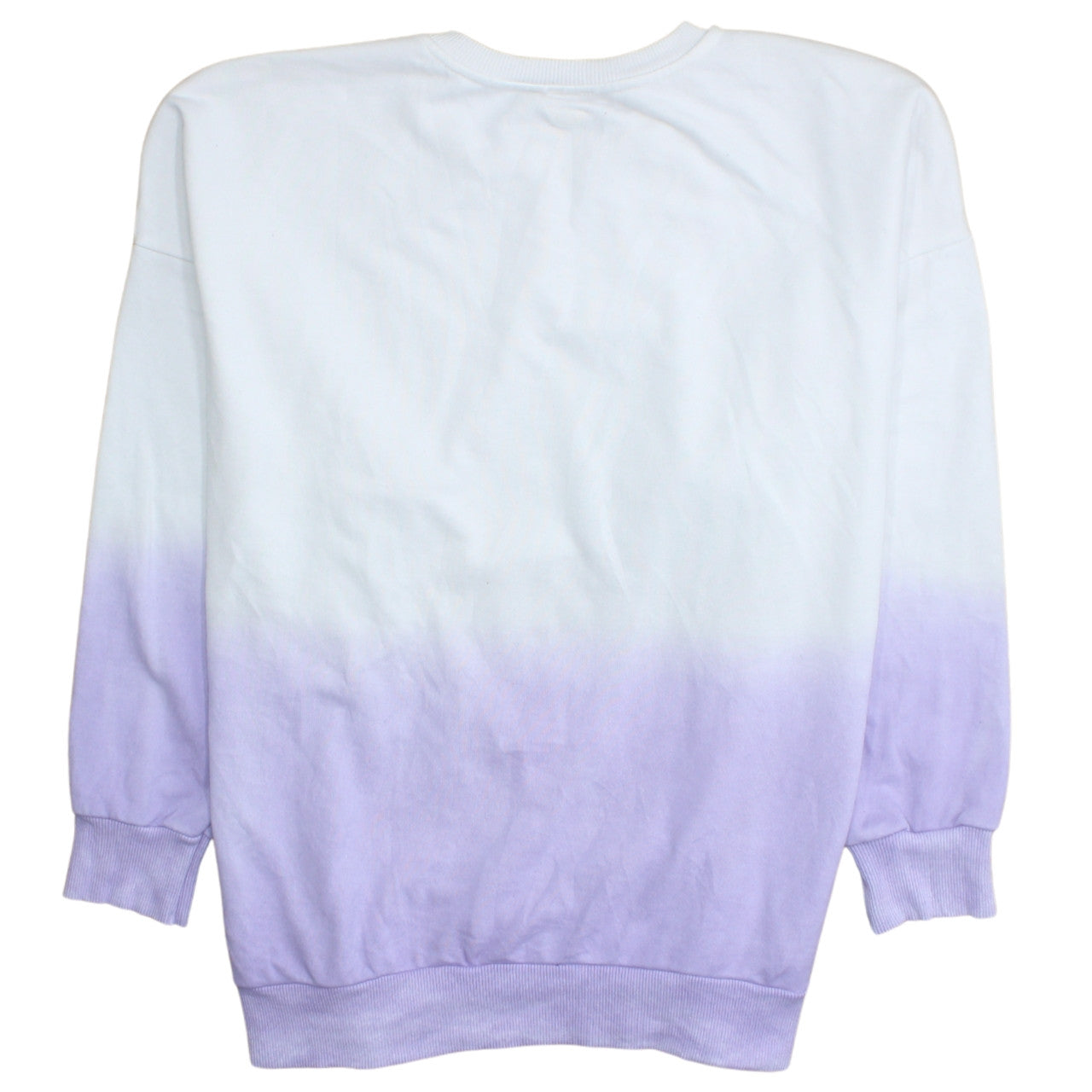 Disney Stitch at George Women’s White Purple Pullover Sweatshirt Size 8-10