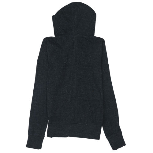 Nike Men's Black Small Full Zip Hoodie Cotton Blend