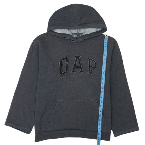 GAP Women’s Charcoal Pullover Hoodie Medium Cotton Blend