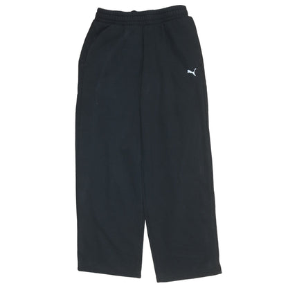 Additional front view of Puma Women's Black Small Sweatpants Jogger Trousers