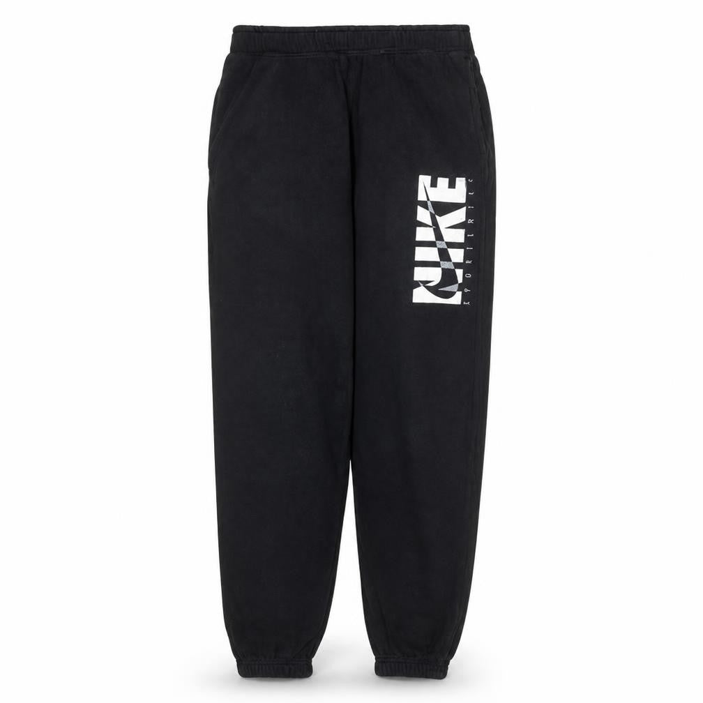 Nike Men's Black XL Jogger Sweatpants with Logo Print