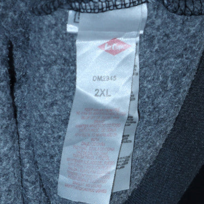 Additional view of Lee Cooper Men's Black 2XL Pullover Fleece Hoodie