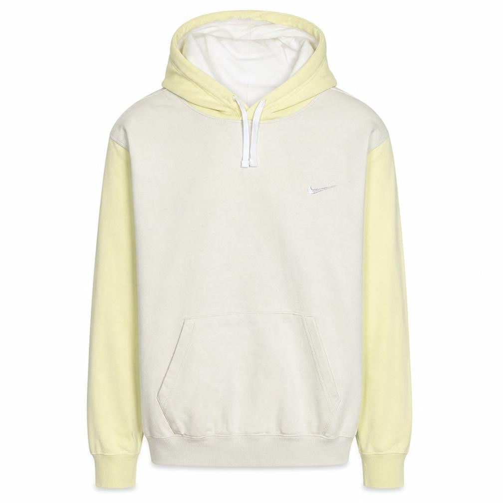 Nike Men's Beige Pullover Hoodie M Regular Fit Sportswear