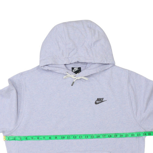 Nike Men's Grey Pullover Hoodie Size M Regular Fit Sportswear