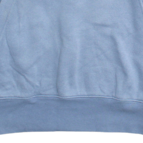 Nike Men's Blue Pullover Hoodie L Fleece Regular Fit Sweatshirt