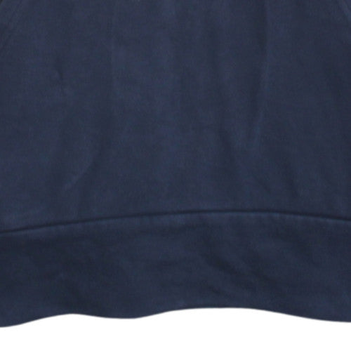 Adidas Boys Red & Navy Colourblock Pullover Hoodie Size 13-14 Years