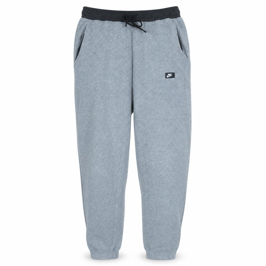 Nike Men's Grey Jogger Sweatpants M Regular Fit Fleece Trousers