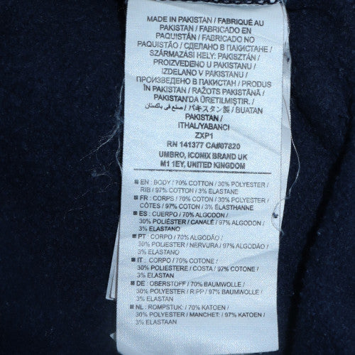 Umbro Men's Blue Pullover Hoodie M Regular Fit Sportswear