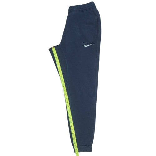 Nike Men's Blue Fleece Sweatpants S Regular Fit Joggers