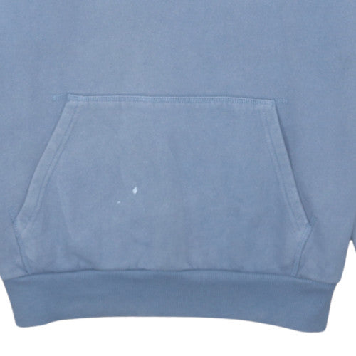 Ellesse Men's Blue Pullover Hoodie Medium Fleece Logo Sweatshirt